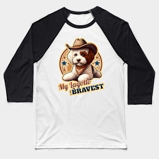 Lagotto Romagnolo cowboy Baseball T-Shirt